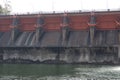 Spillway of a hydro electric Kewlom dam, Lampang province , Thai Royalty Free Stock Photo