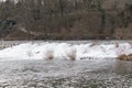 The spillway near Bochum, Germany