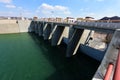 Spillway and sluice