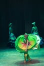 Spin dance-dance drama Axi jump-Yi folk dance