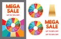 Spin lucky wheel Mega Sale set