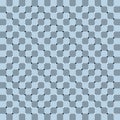 Spin, motion and optical illusion. Vector illustration of impossible shapes.