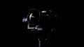 Spin and tilt-up movements of a Nikon D750 DSLR camera using a Zhiyun Crane-2 stabilizer