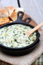 Spinach and Artichoke Dip Royalty Free Stock Photo