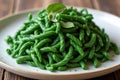 Spinach and Creamy Pasta Recipe Royalty Free Stock Photo