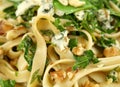 Spinach Fettucini Royalty Free Stock Photo