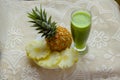 Spinach Green Pineapple Juice