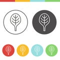 Spinach icons Royalty Free Stock Photo