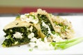 Spinach quiche