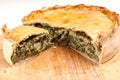 Spinach quiche