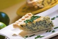 Spinach quiche