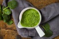 Spinach soup Royalty Free Stock Photo