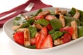 Spinach and strawberry salad