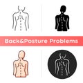 Spinal abnormalities icon