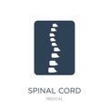 spinal cord icon in trendy design style. spinal cord icon isolated on white background. spinal cord vector icon simple and modern Royalty Free Stock Photo