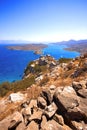 Spinalonga. Mirabello Bay. Royalty Free Stock Photo