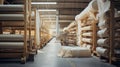 spindles equipment textile mill Royalty Free Stock Photo