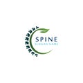 Spine chiropractic Care logo designs concept, Backbone Logo template