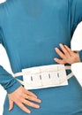 spine massage belt Royalty Free Stock Photo