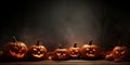 Spine Tingling Halloween Pumpkin Backdrop, Ideal for a Truly Creepy Halloween