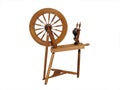 Spining Wheel. Royalty Free Stock Photo