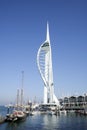 Spinnaker tower portsmouth marina england