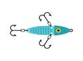 Spinner fishing tackle. Vector illustration. Accessory for fishing