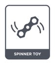 spinner toy icon in trendy design style. spinner toy icon isolated on white background. spinner toy vector icon simple and modern Royalty Free Stock Photo