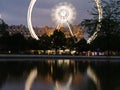 Spinning around Paris in a Ferris Wheel