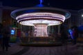 Spinning carousel for kids Royalty Free Stock Photo