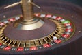 Spinning casino roulette. Gambling concept. 3D rendered illustration. Royalty Free Stock Photo