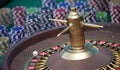 Spinning casino roulette. Gambling concept. 3D rendered illustration. Royalty Free Stock Photo