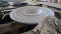 Spinning Potters wheel