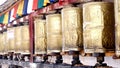 Spinning prayer wheels