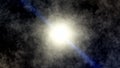 Spinning pulsar unleashes crippling waves of ultra-high-energy c