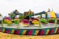 Spinning Ride At County Fair Royalty Free Stock Photo