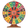 Spinning roulette wheel brings jackpot and excitement