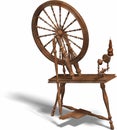 Spinning wheel Royalty Free Stock Photo