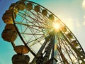 Spinning wheel in Constanta, Romania