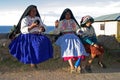 Spinning women on Amantani island