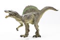 Spinosaurus plastic figurine Royalty Free Stock Photo