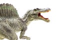 Spinosaurus plastic figurine Royalty Free Stock Photo