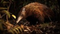 Spiny Anteater Hunt in the Australian Bush Royalty Free Stock Photo