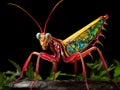 Spiny mantis  Made With Generative AI illustration Royalty Free Stock Photo