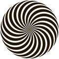 Spiral circular pattern Lollipop twisted rays