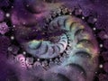 Spiral Cosmic Royalty Free Stock Photo