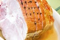 Spiral Cut Ham with Cloves Closeup Royalty Free Stock Photo