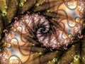 Spiral fractal