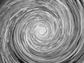 Spiral fractal black and white texture