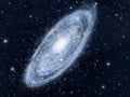 Spiral galaxy Royalty Free Stock Photo